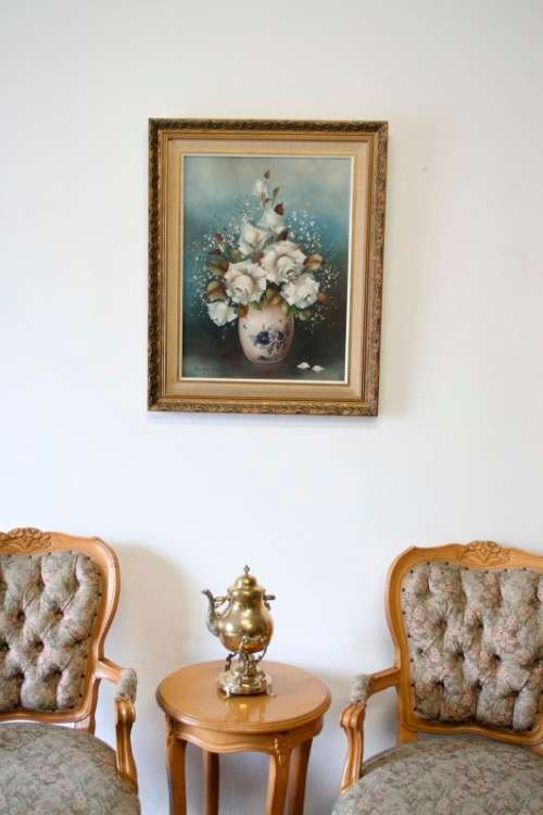 **RS17** A fabulous framed original signed "Celia Walsh-Diehl" (1915-1993) oil painting of flowers.