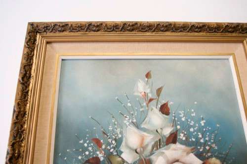 **RS17** A fabulous framed original signed "Celia Walsh-Diehl" (1915-1993) oil painting of flowers.