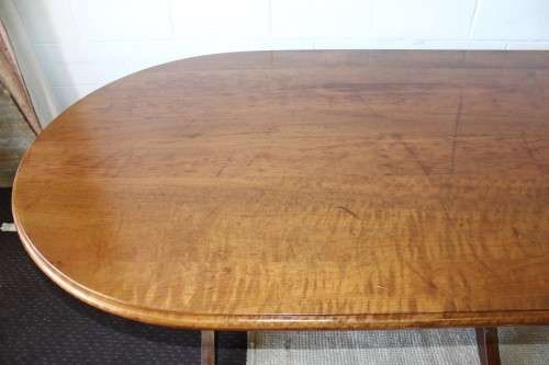 **RS17_Clearance** 3,5m long Imbuia dining room/ boardroom table in two sections for easy moving