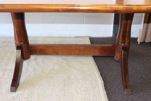 **RS17_Clearance** 3,5m long Imbuia dining room/ boardroom table in two sections for easy moving