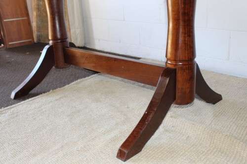 **RS17_Clearance** 3,5m long Imbuia dining room/ boardroom table in two sections for easy moving