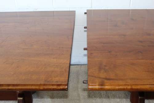 **RS17_Clearance** 3,5m long Imbuia dining room/ boardroom table in two sections for easy moving