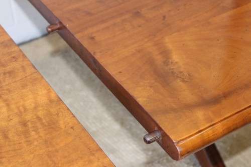 **RS17_Clearance** 3,5m long Imbuia dining room/ boardroom table in two sections for easy moving