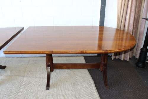 **RS17_Clearance** 3,5m long Imbuia dining room/ boardroom table in two sections for easy moving
