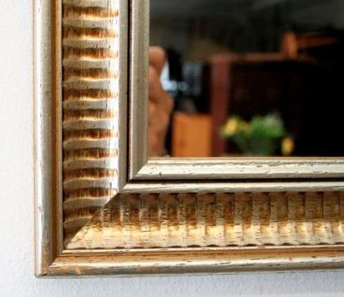 **RS17_Clearance** Lovely framed wall mirror (58cm x 83cm) Perfect in formal living areas