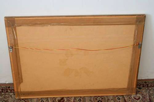 **RS17_Clearance** Lovely framed wall mirror (58cm x 83cm) Perfect in formal living areas