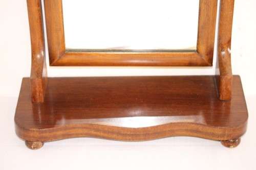 An amazing and beautifully made vintage solid wooden (tilting) dressing table vanity mirror