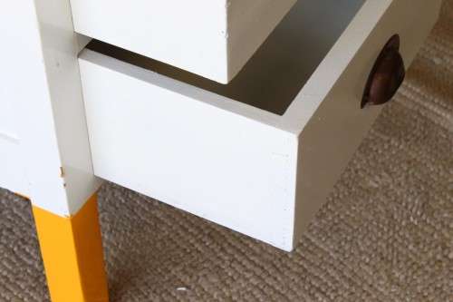 A funky and unusual large writing desk with 6x spacious drawers and loads of work-space - RS17Sale