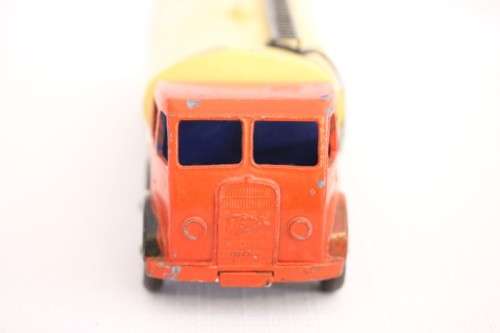A superb vintage (c1950) original die-cast Dinky Foden 14-ton red & yellow "Shell" tanker (No. 504)