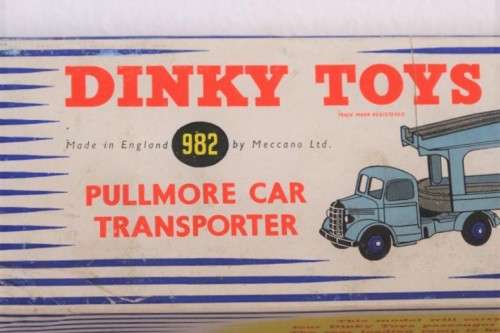 **RS17** A vintage (c1960) original Dinky Toys Pullman Car Transporter (No. 982) in its original box