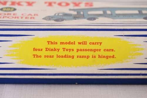 **RS17** A vintage (c1960) original Dinky Toys Pullman Car Transporter (No. 982) in its original box