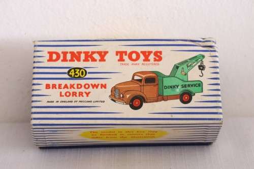 **RS17** Rare original vintage (c1959) Dinky Toys No. 430 Commer Breakdown Lorry in its original box