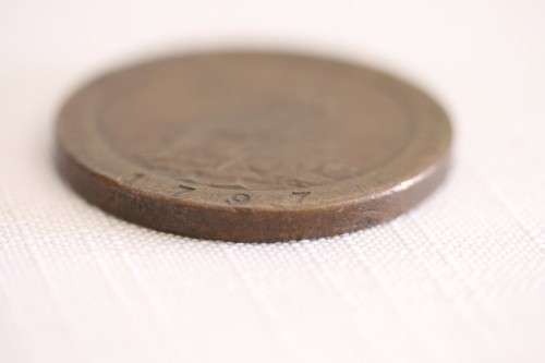 An incredibly rare antique (1797) Great Britain King George III Penny (Cartwheel) coin - WOW!!!