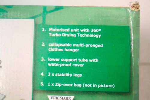 A wonderful Genesis Dry fast in its original packaging, save electricity and easy storage.