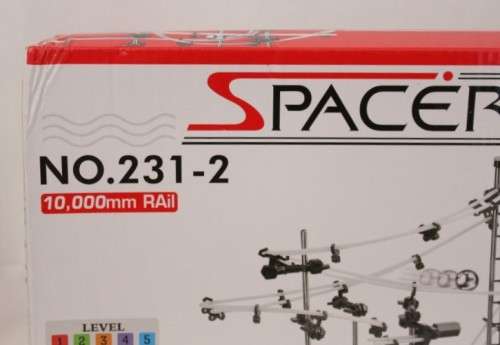 A brilliant original "SpaceRail" No. 231-2 (10000mm) LEVEL 2 assembly set - never assembled!!!