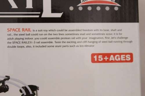 An awesome original "SpaceRail" No. 231-3 (16000mm) LEVEL 3 assembly set - never assembled!!!