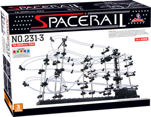 An awesome original "SpaceRail" No. 231-3 (16000mm) LEVEL 3 assembly set - never assembled!!!