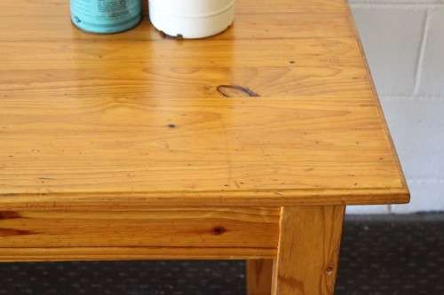 A lovely and charming Oregon work table - perfect for DIY projects, extra surface space in the house