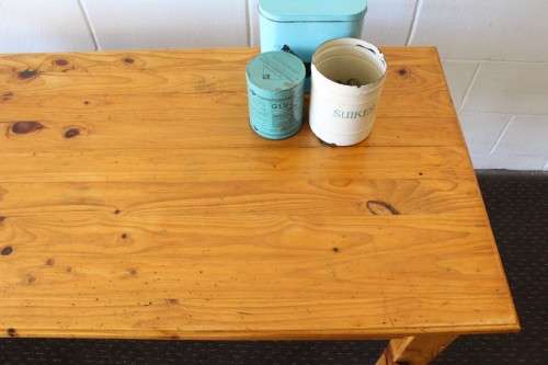 A lovely and charming Oregon work table - perfect for DIY projects, extra surface space in the house