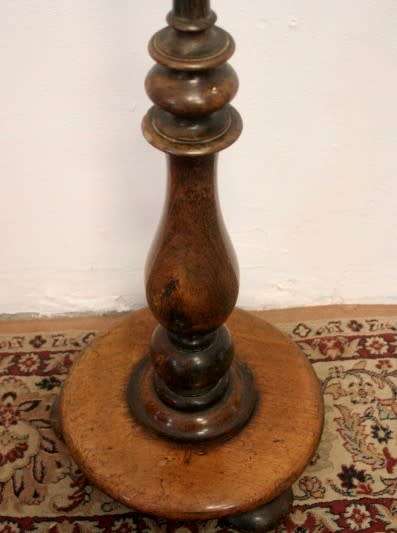 A magnificent & rare free-standing antique Victorian hand carved walnut display/ seating/ menu stand