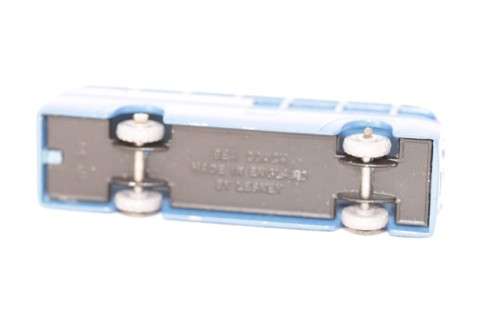 A rare original vintage (c1959) Matchbox No. 58 blue British European Airways die-cast model coach