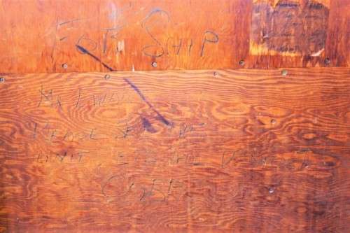 **RS17_Clearance** Rare antique (1839) leather-top cabinet off the British MV Carnarvon Castle ship