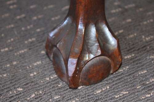 A spectacular solid Imbuia "gabled" display buffet server with cutlery drawers & spacious shelves!