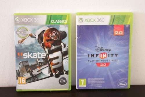 **RS17** A collection of 9x "XBox 360" games including popular games for old and young - price/game