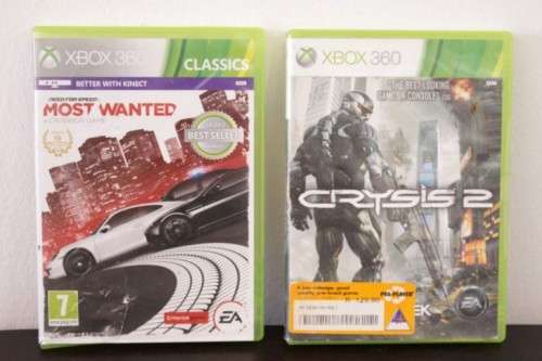 **RS17** A collection of 9x "XBox 360" games including popular games for old and young - price/game