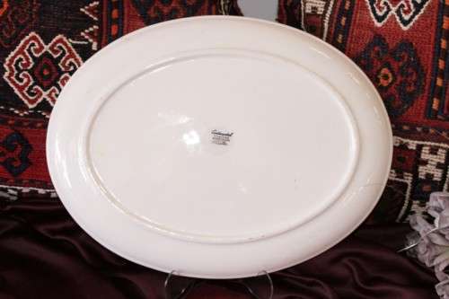 A gorgeous set of four assorted oval food platters in great condition - no chips or cracks