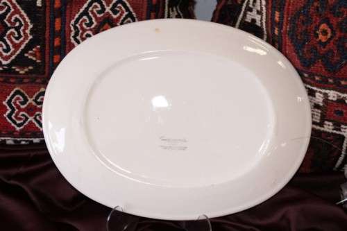 A gorgeous set of four assorted oval food platters in great condition - no chips or cracks