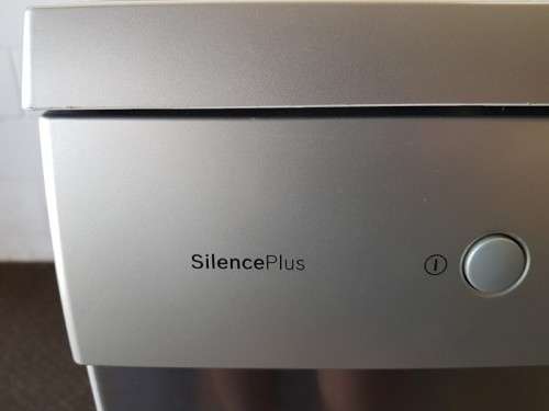 A stunning stainless steel (Silver Inox) Bosch "Serie|6" SilentPlus model: SMS58L08ZA dishwasher