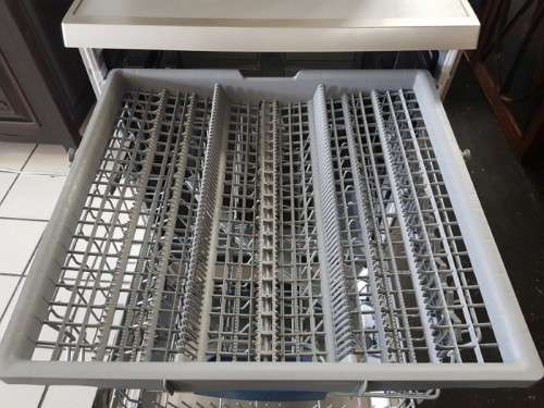 A stunning stainless steel (Silver Inox) Bosch "Serie|6" SilentPlus model: SMS58L08ZA dishwasher