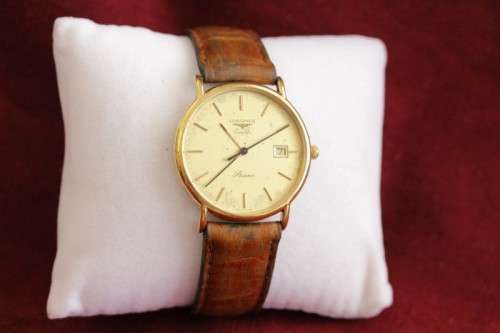 Men s Watches Stunning stylish vintage gents gold plated Longines Presence quartz wrist watch w leather strap was listed for 2 799.00 on 13 Apr at 09 31 by Lifespace in Gauteng ID 331067741