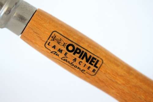 **RS17** A French made Opinel No.8 folding knife with a wooden handle - great for camping/ hiking!