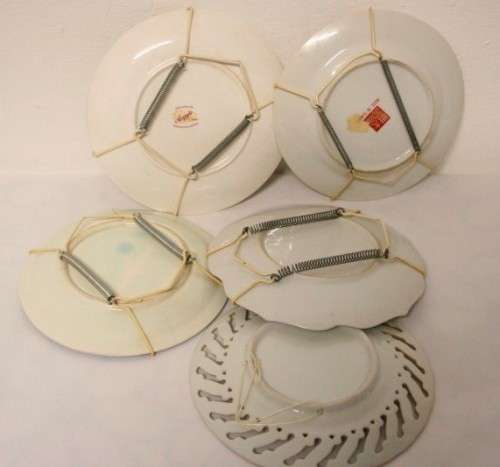 **RS17** A gorgeous collection of 5 (15cm-16cm) assorted, decorative wall plates. 1 price for all 5