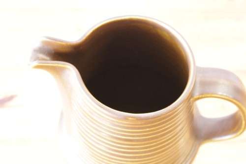 An awesome original "Arabia of Finland" stoneware jug and six mug set in stunning condition