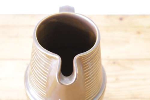 An awesome original "Arabia of Finland" stoneware jug and six mug set in stunning condition