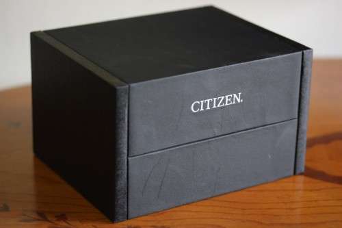 **RS17** Incredible boxed Citizen Titanium Eco-Drive GPS wrist watch in the original box with papers