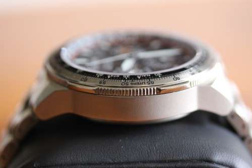 **RS17** Incredible boxed Citizen Titanium Eco-Drive GPS wrist watch in the original box with papers