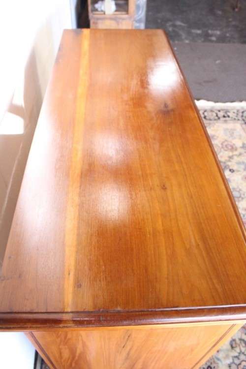 **RS17** Awesome antique double door cabinet w/ two drawers & Art Nouveau style hinges & handles