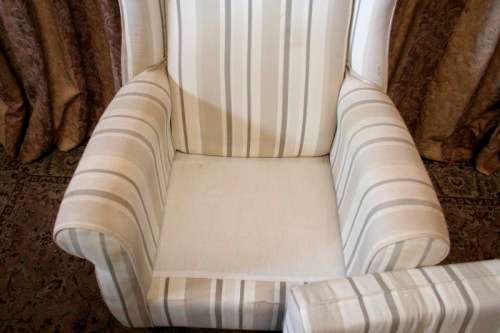 **RS17** A large wing back chair in great condition for the age! Perfect for a study or reading room