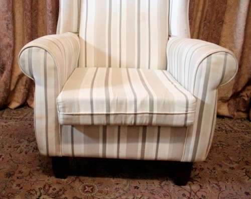 **RS17** A large wing back chair in great condition for the age! Perfect for a study or reading room