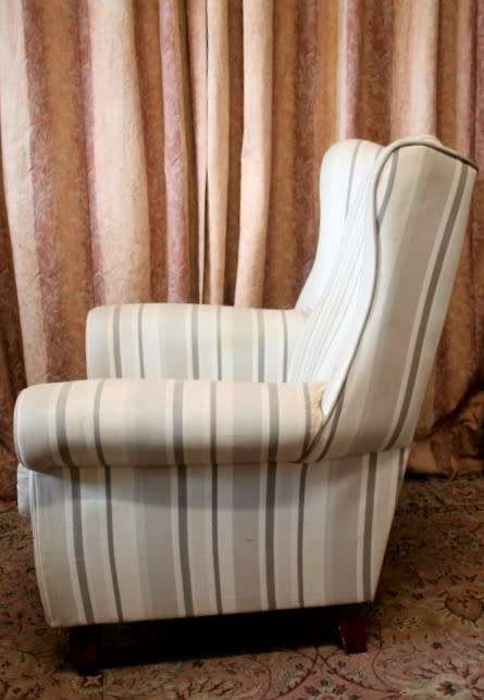**RS17** A large wing back chair in great condition for the age! Perfect for a study or reading room
