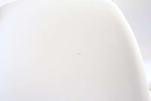 **RS17** Stunning modern round-bottom occasional high chairs with a sleek design and wooden legs