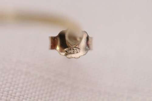 A beautiful and substantial pair of 9ct yellow gold ladies 2mm wide hoop earrings