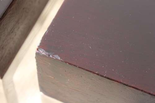 A fabulous pair of modern styled chromed-framed coffee tables with a broad wood profiles