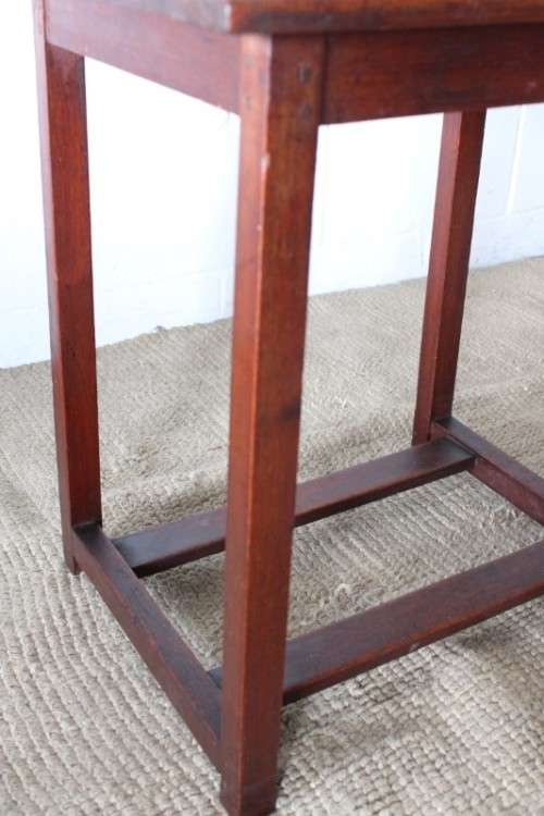 well made solid oak occasional table - perfect for a table lamp or a paint technique-Lifespace Sale