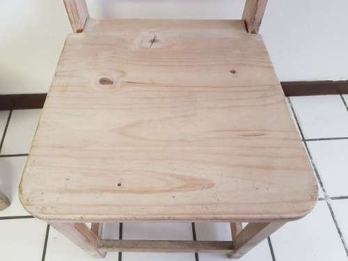 **RS17** Large collection of solidly built SA pine cafe/ restaurant dining chairs - price per chair