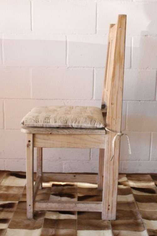 **RS17** Large collection of solidly built SA pine cafe/ restaurant dining chairs - price per chair